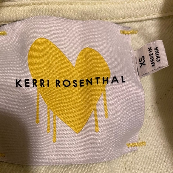 Anthropologie x Kerri Rosenthal Heart Quilt Cotton Jacket - Picture 7 of 8
